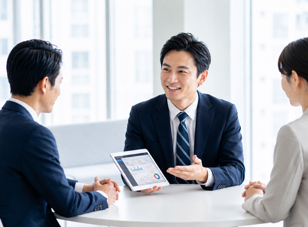 AI導入相談窓口 打ち合わせの様子